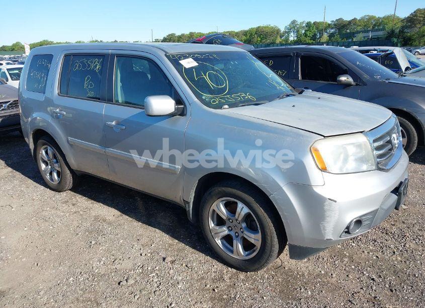2013 Honda Pilot EX-L (VIN 5FNYF4H54DB006416) main photo