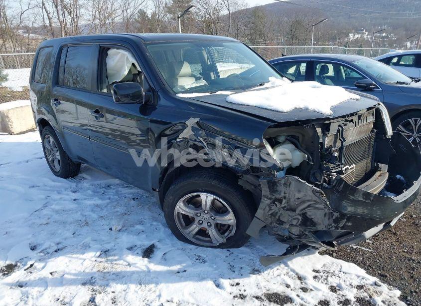 2013 Honda Pilot EX-L (VIN 5FNYF4H54DB011454) main photo