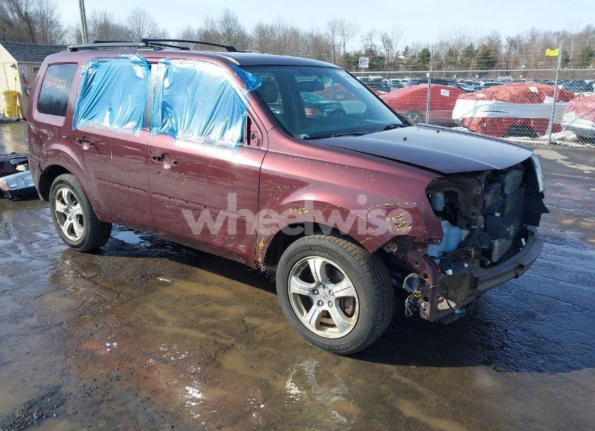2013 Honda Pilot EX-L (VIN 5FNYF4H54DB068897) main photo