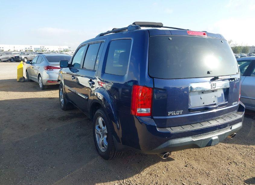 Photo 3 of 2013 Honda Pilot EX-L (VIN 5FNYF4H54DB086154)