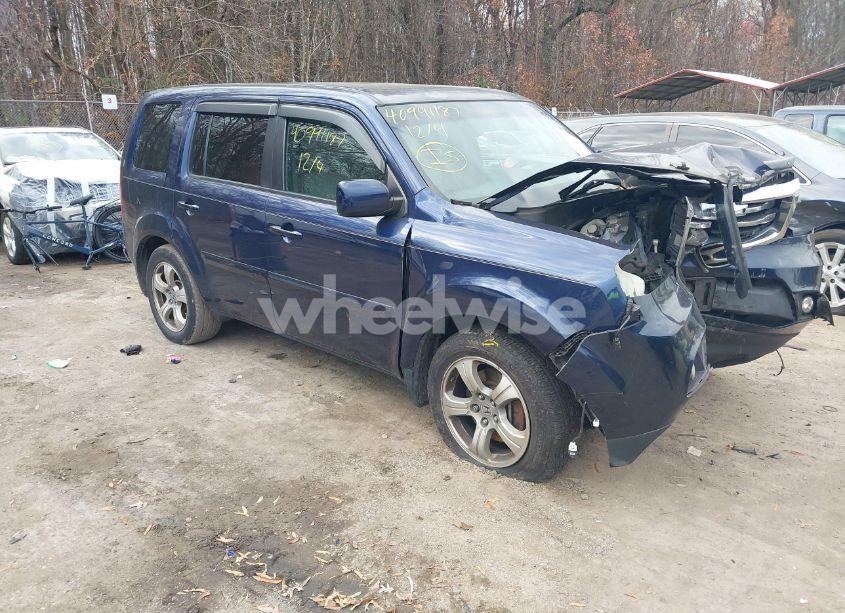 2015 Honda Pilot EX-L (VIN 5FNYF4H54FB037183) main photo