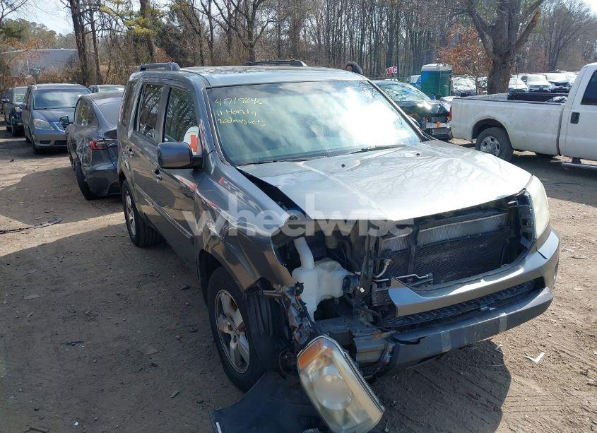 2011 Honda Pilot EX-L (VIN 5FNYF4H55BB078657) main photo