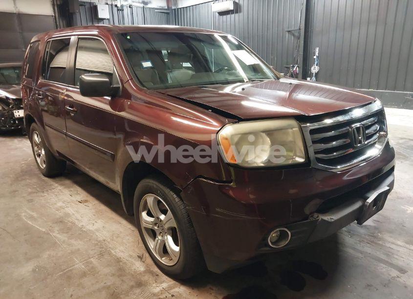 2012 Honda Pilot EX-L (VIN 5FNYF4H55CB018315) main photo