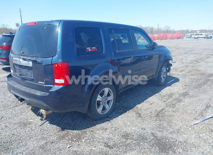 Photo 4 of 2012 Honda Pilot EX-L (VIN 5FNYF4H55CB049953)