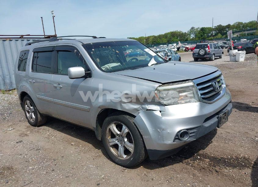 2012 Honda Pilot EX-L (VIN 5FNYF4H55CB051671) main photo