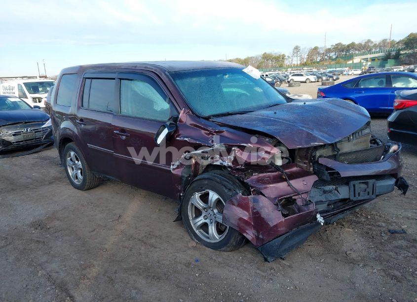 2013 Honda Pilot EX-L (VIN 5FNYF4H55DB059352) main photo