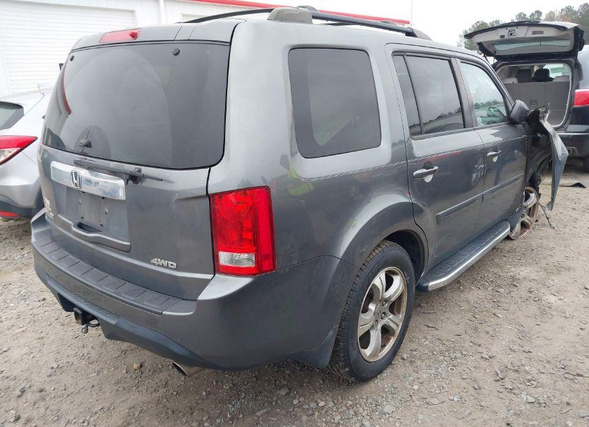 Photo 4 of 2013 Honda Pilot EX-L (VIN 5FNYF4H55DB075373)