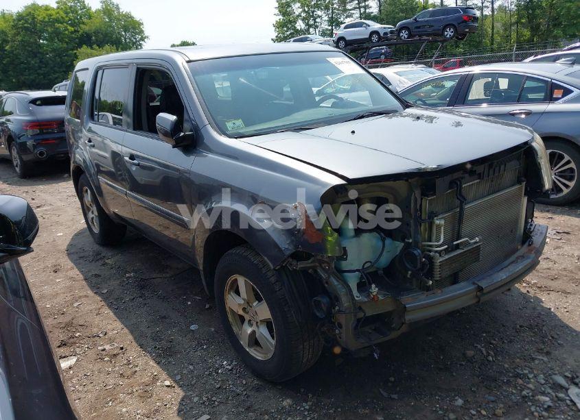 2011 Honda Pilot EX-L (VIN 5FNYF4H56BB044677) main photo