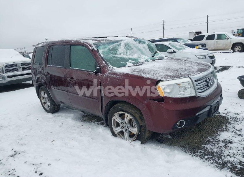 2012 Honda Pilot EX-L (VIN 5FNYF4H56CB040310) main photo