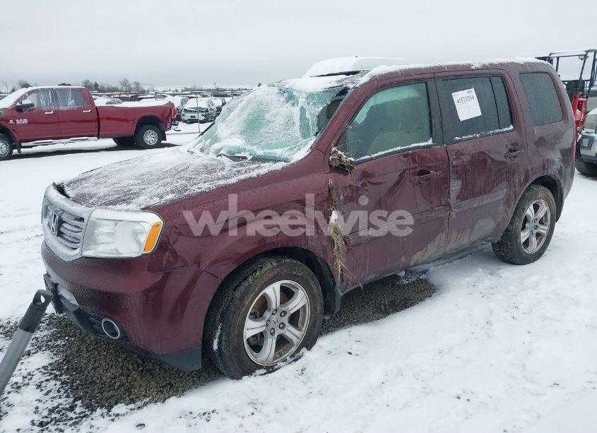 Photo 2 of 2012 Honda Pilot EX-L (VIN 5FNYF4H56CB040310)