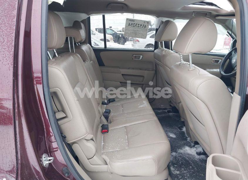 Photo 8 of 2012 Honda Pilot EX-L (VIN 5FNYF4H56CB040310)