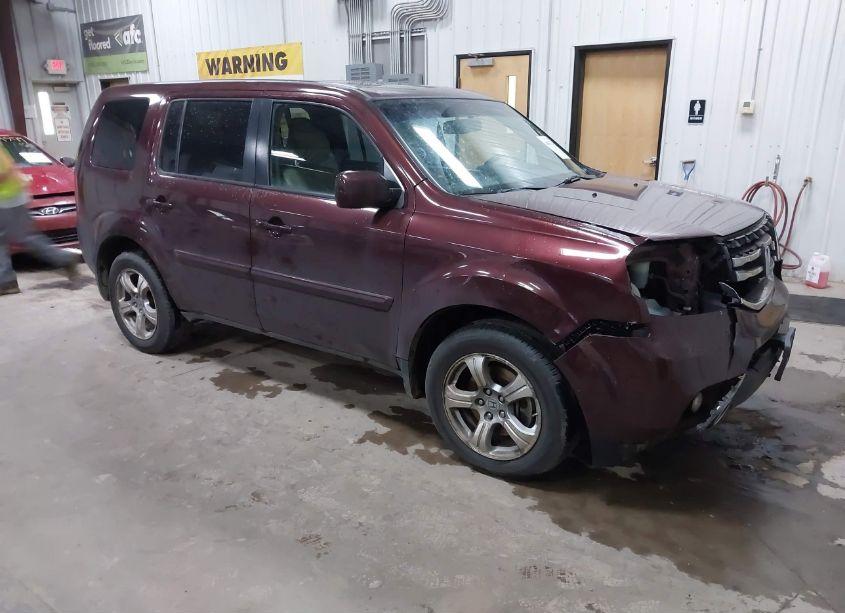 2012 Honda Pilot EX-L (VIN 5FNYF4H56CB062436) main photo
