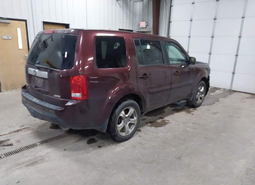 Photo 4 of 2012 Honda Pilot EX-L (VIN 5FNYF4H56CB062436)