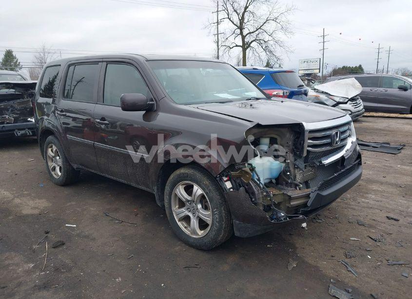 2013 Honda Pilot EX-L (VIN 5FNYF4H56DB040552) main photo
