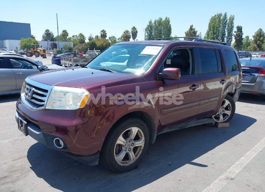 Photo 2 of 2013 Honda Pilot EX-L (VIN 5FNYF4H56DB081490)