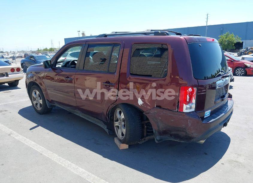 Photo 3 of 2013 Honda Pilot EX-L (VIN 5FNYF4H56DB081490)