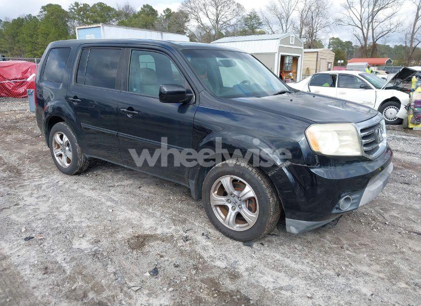 2012 Honda Pilot EX-L (VIN 5FNYF4H57CB007669) main photo