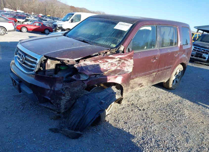 Photo 2 of 2012 Honda Pilot EX-L (VIN 5FNYF4H57CB040316)