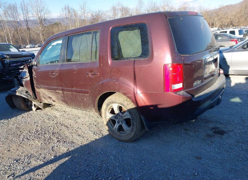 Photo 3 of 2012 Honda Pilot EX-L (VIN 5FNYF4H57CB040316)