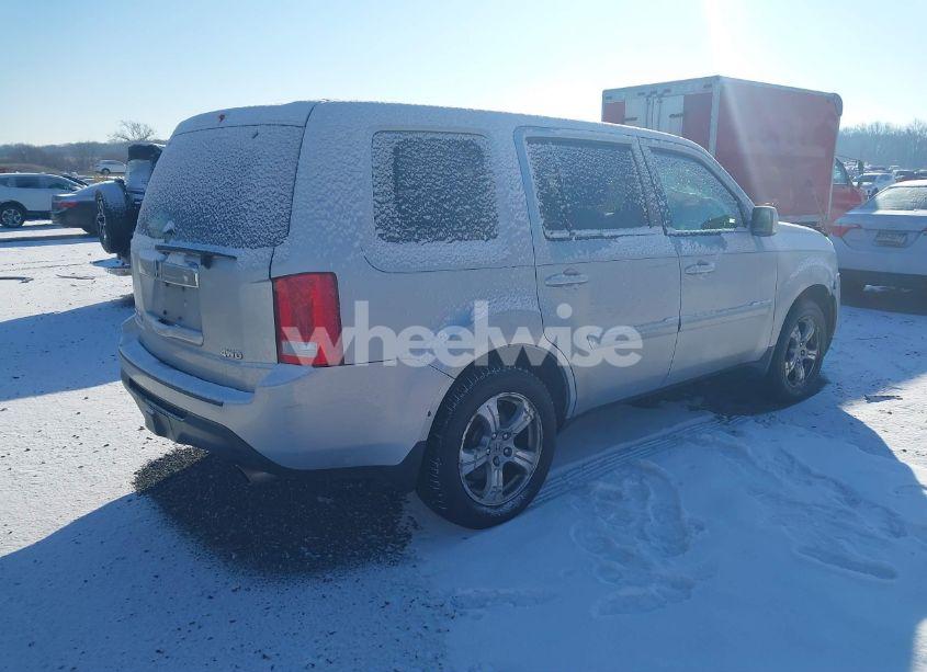 Photo 4 of 2012 Honda Pilot EX-L (VIN 5FNYF4H57CB042079)