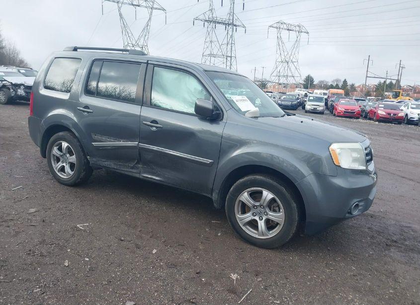 2012 Honda Pilot EX-L (VIN 5FNYF4H57CB049596) main photo