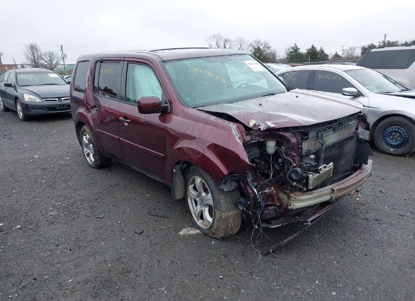 2013 Honda Pilot EX-L (VIN 5FNYF4H57DB078209) main photo