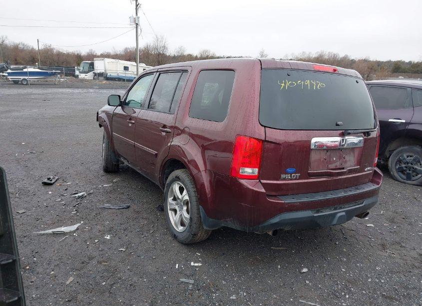 Photo 3 of 2013 Honda Pilot EX-L (VIN 5FNYF4H57DB078209)