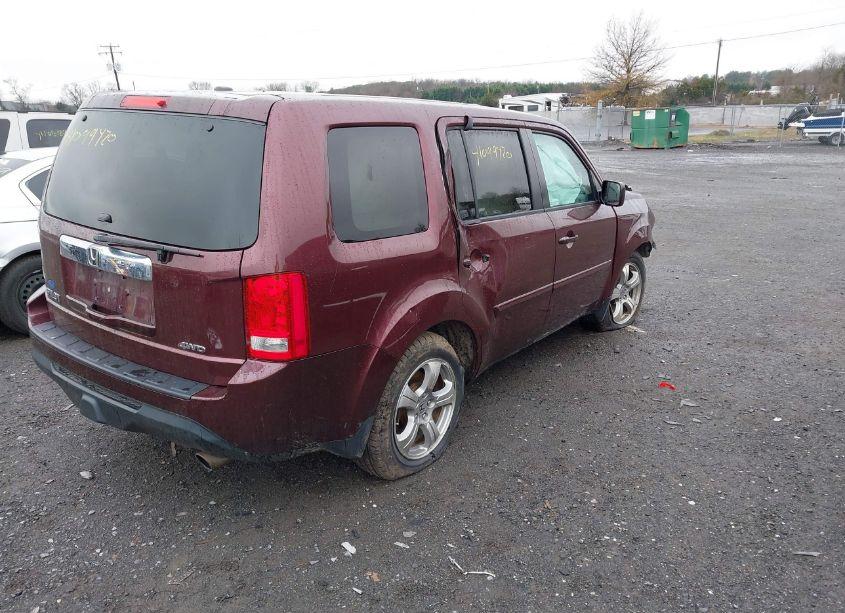 Photo 4 of 2013 Honda Pilot EX-L (VIN 5FNYF4H57DB078209)