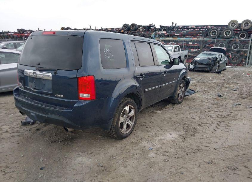 Photo 4 of 2012 Honda Pilot EX-L (VIN 5FNYF4H58CB026134)