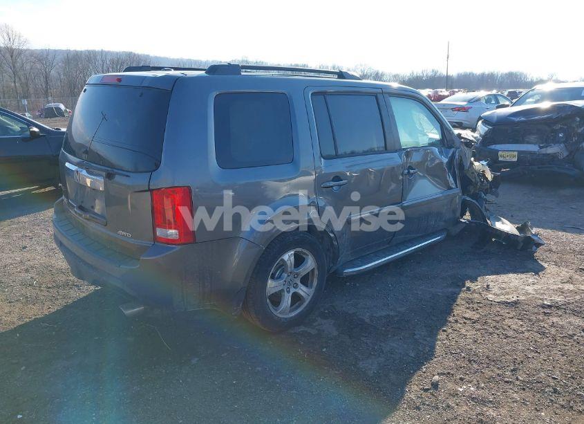 Photo 4 of 2012 Honda Pilot EX-L (VIN 5FNYF4H58CB044682)