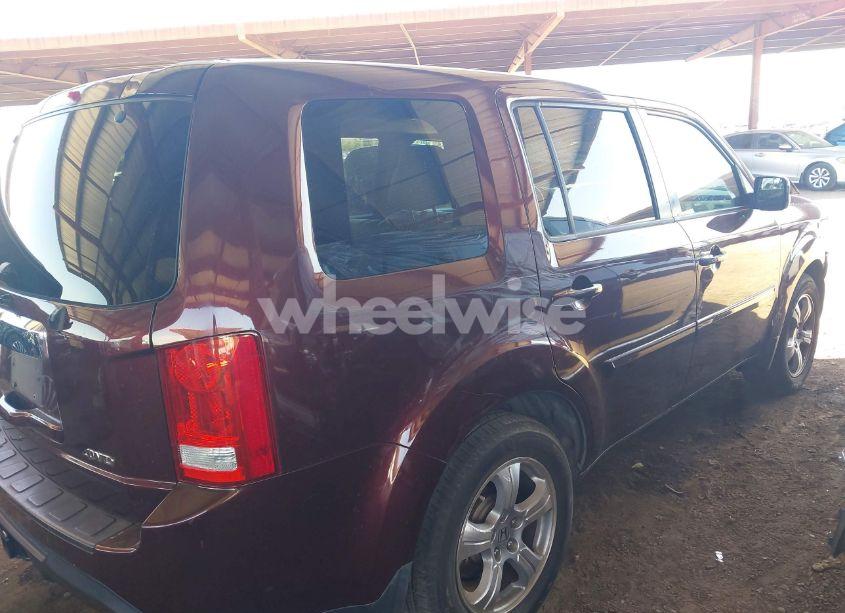 Photo 4 of 2012 Honda Pilot EX-L (VIN 5FNYF4H58CB070988)