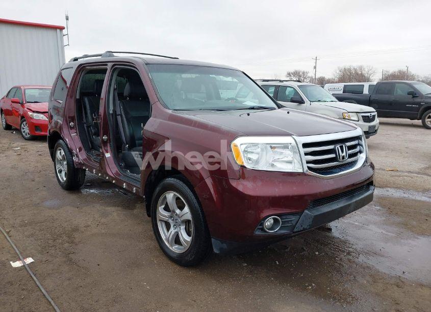 2012 Honda Pilot EX-L (VIN 5FNYF4H58CB071431) main photo