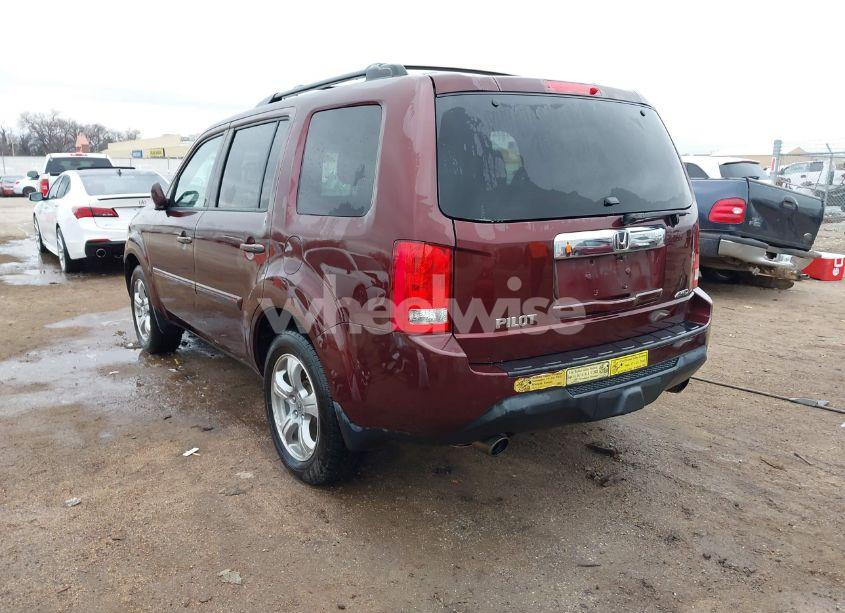 Photo 3 of 2012 Honda Pilot EX-L (VIN 5FNYF4H58CB071431)