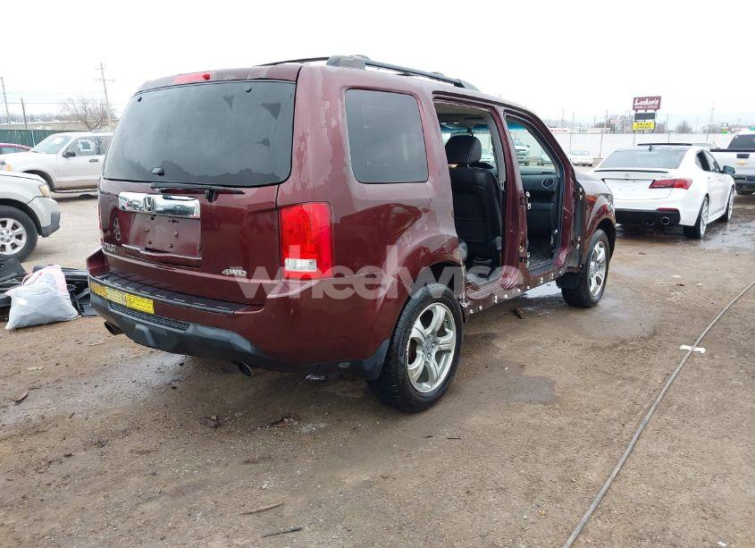 Photo 4 of 2012 Honda Pilot EX-L (VIN 5FNYF4H58CB071431)