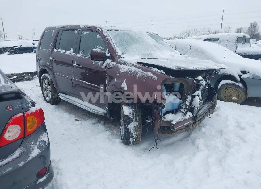 2013 Honda Pilot EX-L (VIN 5FNYF4H58DB038124) main photo