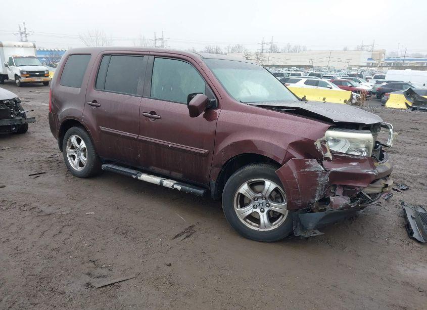 2013 Honda Pilot EX-L (VIN 5FNYF4H58DB042979) main photo