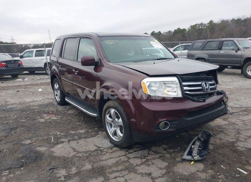 2014 Honda Pilot EX-L (VIN 5FNYF4H58EB045477) main photo