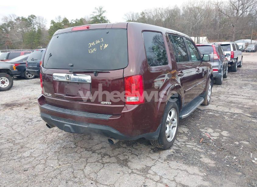 Photo 4 of 2014 Honda Pilot EX-L (VIN 5FNYF4H58EB045477)