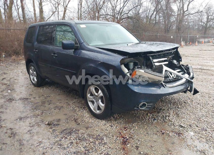 2014 Honda Pilot EX-L (VIN 5FNYF4H58EB051862) main photo