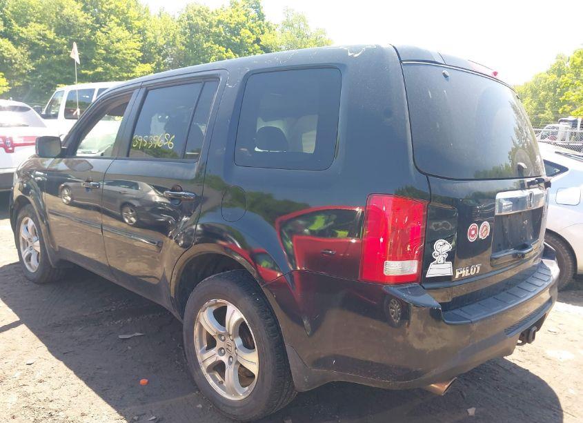 Photo 3 of 2012 Honda Pilot EX-L (VIN 5FNYF4H59CB010444)