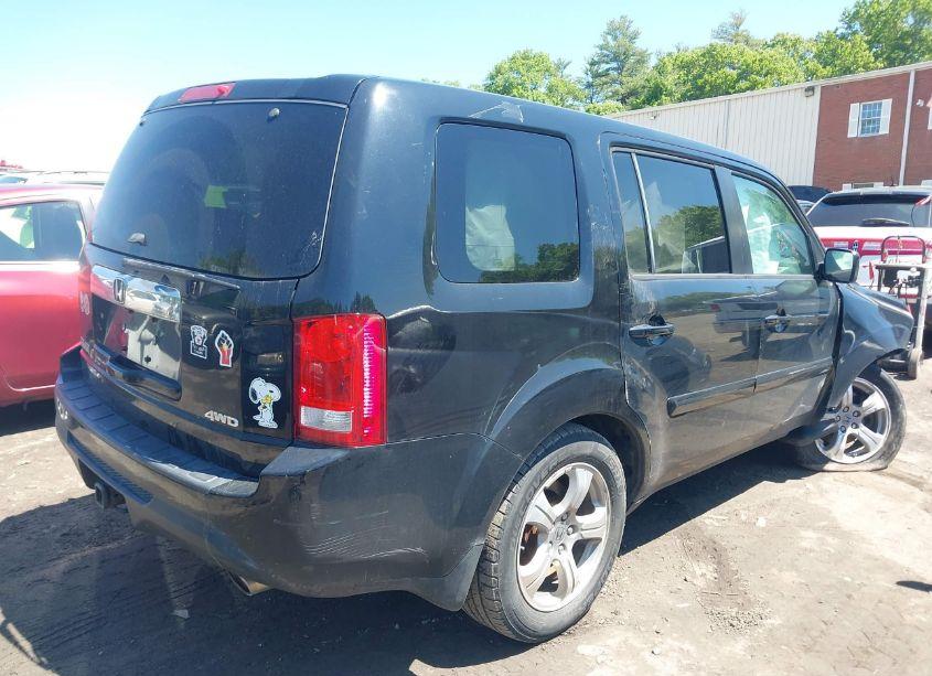 Photo 4 of 2012 Honda Pilot EX-L (VIN 5FNYF4H59CB010444)