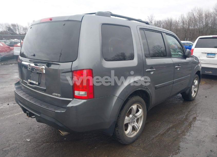 Photo 4 of 2012 Honda Pilot EX-L (VIN 5FNYF4H59CB038311)