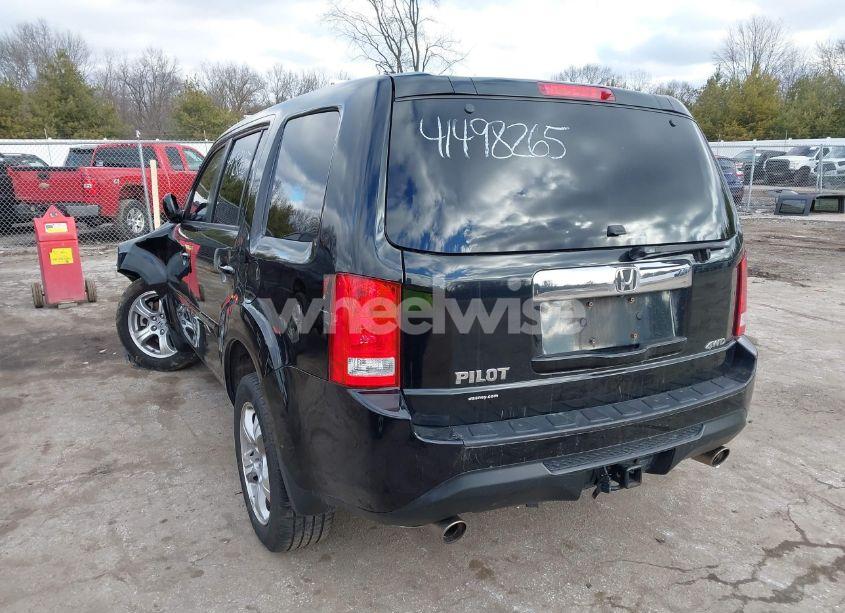 Photo 3 of 2012 Honda Pilot EX-L (VIN 5FNYF4H59CB074922)