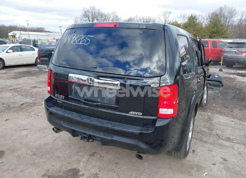 Photo 4 of 2012 Honda Pilot EX-L (VIN 5FNYF4H59CB074922)