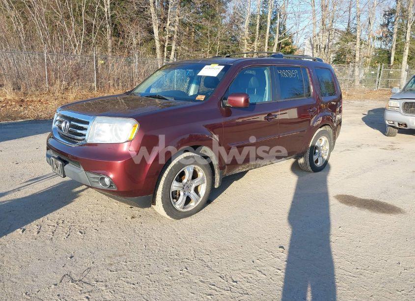 Photo 2 of 2012 Honda Pilot EX-L (VIN 5FNYF4H59CB077979)
