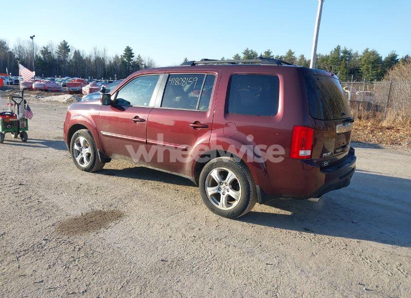 Photo 3 of 2012 Honda Pilot EX-L (VIN 5FNYF4H59CB077979)