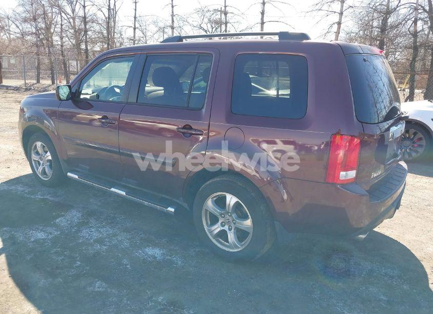 Photo 3 of 2012 Honda Pilot EX-L (VIN 5FNYF4H5XCB027575)