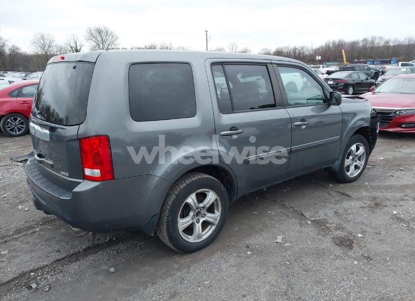 Photo 4 of 2012 Honda Pilot EX-L (VIN 5FNYF4H5XCB065694)