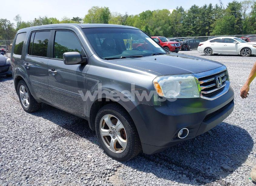 2012 Honda Pilot EX-L (VIN 5FNYF4H5XCB065744) main photo