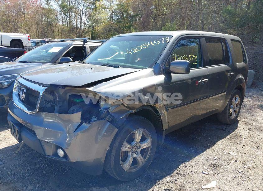 Photo 2 of 2012 Honda Pilot EX-L (VIN 5FNYF4H61CB064197)